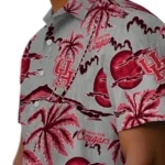 Houston Cougars Hawaiian Shirt – Palm Sunset