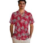 Houston Cougars Hawaiian Shirt – Palm Tree Motif