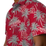 Houston Cougars Hawaiian Shirt – Palm Tree Motif