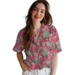 Houston Rockets Hawaiian Shirt – Anthurium Overlay