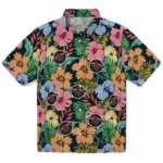 Houston Rockets Hawaiian Shirt – Brilliant Hibiscus Garden