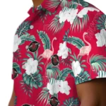 Houston Rockets Hawaiian Shirt – Flamingo and Hibiscus