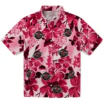 Houston Rockets Hawaiian Shirt – Hibiscus Arrangement
