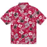 Houston Rockets Hawaiian Shirt – Hibiscus Flower Design