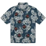 Houston Rockets Hawaiian Shirt – Hibiscus Flowers