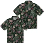 Houston Rockets Hawaiian Shirt – Hibiscus Leaves Pattern