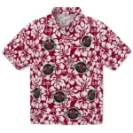 Houston Rockets Hawaiian Shirt – Hibiscus Motif