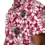 Houston Rockets Hawaiian Shirt – Hibiscus Motif