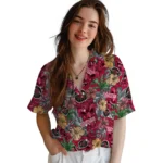 Houston Rockets Hawaiian Shirt – Hibiscus Tiki Jungle