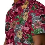 Houston Rockets Hawaiian Shirt – Hibiscus Tiki Jungle