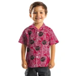 Houston Rockets Hawaiian Shirt – Leaf Outline