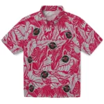 Houston Rockets Hawaiian Shirt – Monstera Layer