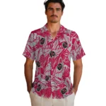 Houston Rockets Hawaiian Shirt – Monstera Layer