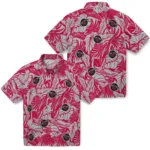 Houston Rockets Hawaiian Shirt – Monstera Layer