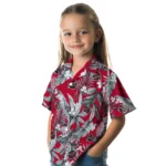 Houston Rockets Hawaiian Shirt – Palm Leaves