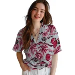 Houston Rockets Hawaiian Shirt – Palm Sunset