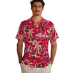 Houston Rockets Hawaiian Shirt – Palm Tree Island