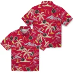 Houston Rockets Hawaiian Shirt – Palm Tree Island