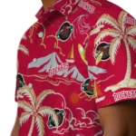 Houston Rockets Hawaiian Shirt – Palm Tree Island