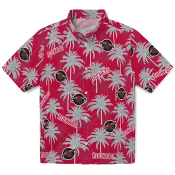 houston rockets palm grove red hawaiian shirts best selling