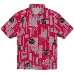 Houston Rockets Hawaiian Shirt – Turtle Lines