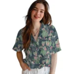 Houston Texans Hawaiian Shirt – Anthurium Overlay