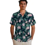 Houston Texans Hawaiian Shirt – Flamingo and Hibiscus