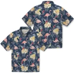 Houston Texans Hawaiian Shirt – Flamingo Hibiscus