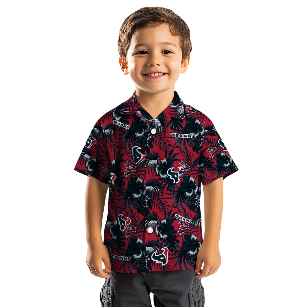 Houston Texans Hawaiian Shirt - Hibiscus Exotic houston texans hibiscus exotic blue hawaiian shirts top rated