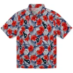 Houston Texans Hawaiian Shirt – Hibiscus Fiesta
