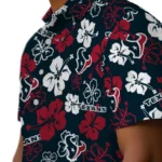 Houston Texans Hawaiian Shirt – Hibiscus Flower Design