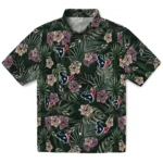 Houston Texans Hawaiian Shirt – Hibiscus Leaves Pattern
