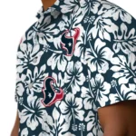 Houston Texans Hawaiian Shirt – Hibiscus Motif