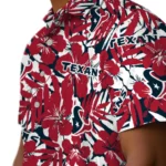 Houston Texans Hawaiian Shirt – Hibiscus Overlay