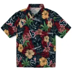Houston Texans Hawaiian Shirt – Hibiscus Tiki Jungle