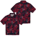 Houston Texans Hawaiian Shirt – Monstera Layer