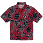 Houston Texans Hawaiian Shirt – Palm Sunset