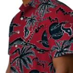 Houston Texans Hawaiian Shirt – Palm Sunset