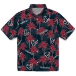 Houston Texans Hawaiian Shirt – Palm Tree Motif