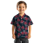 Houston Texans Hawaiian Shirt – Palm Tree Motif