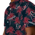 Houston Texans Hawaiian Shirt – Palm Tree Motif