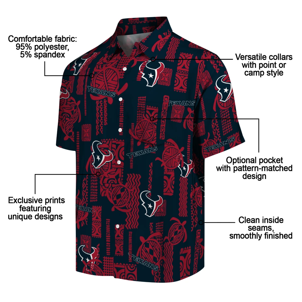 Houston Texans Hawaiian Shirt - Turtle Lines houston texans turtle lines blue hawaiian shirts new arrival