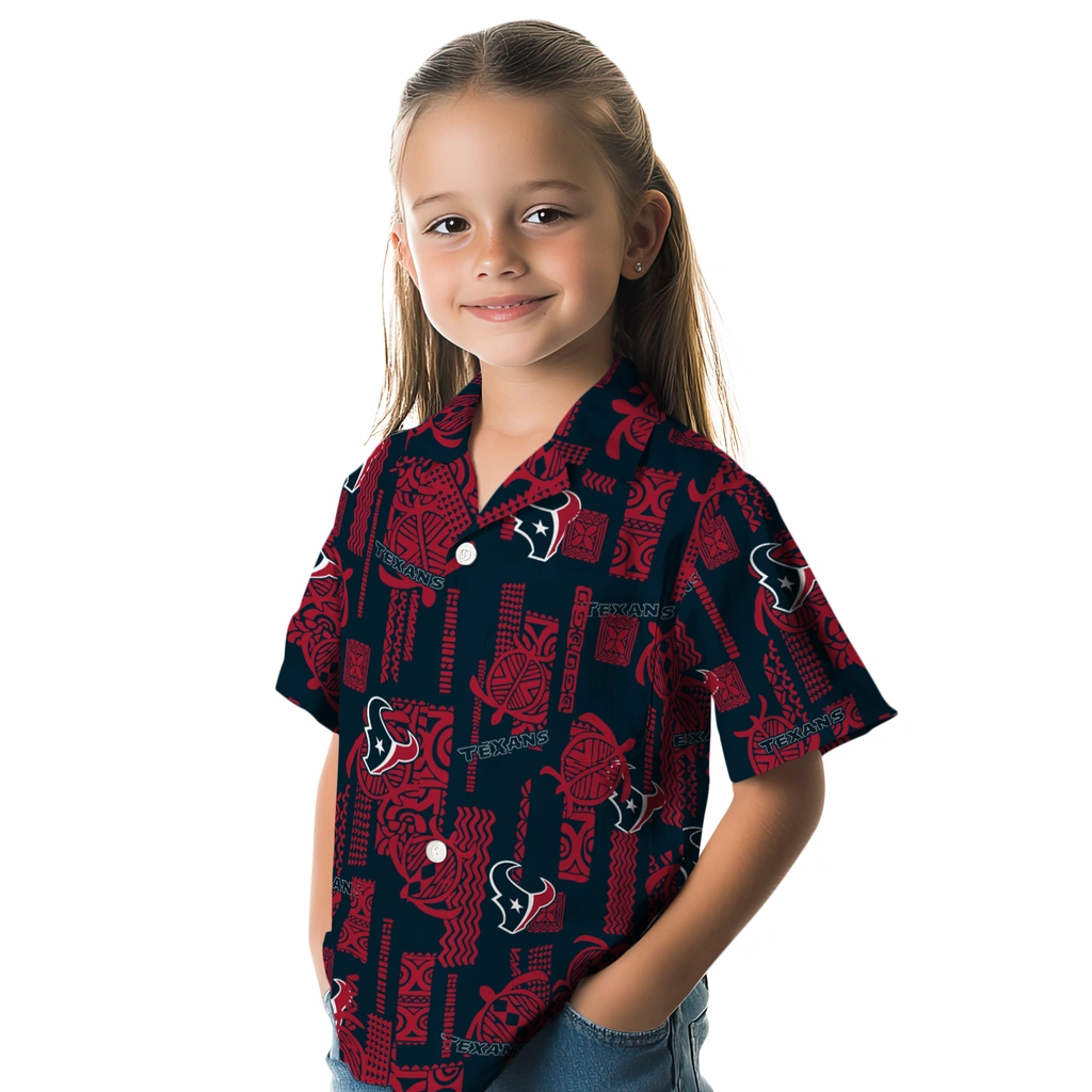 Houston Texans Hawaiian Shirt - Turtle Lines houston texans turtle lines blue hawaiian shirts premium grade