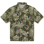 Houston Texans Hawaiian Shirt – Vintage Palm Tree