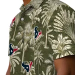 Houston Texans Hawaiian Shirt – Vintage Palm Tree
