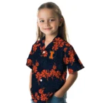 Illinois Fighting Illini Hawaiian Shirt – 50th State Flower