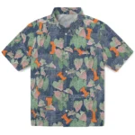 Illinois Fighting Illini Hawaiian Shirt – Anthurium Overlay