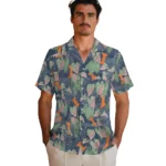 Illinois Fighting Illini Hawaiian Shirt – Anthurium Overlay