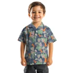 Illinois Fighting Illini Hawaiian Shirt – Anthurium Overlay