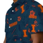 Illinois Fighting Illini Hawaiian Shirt – Beach Vibe
